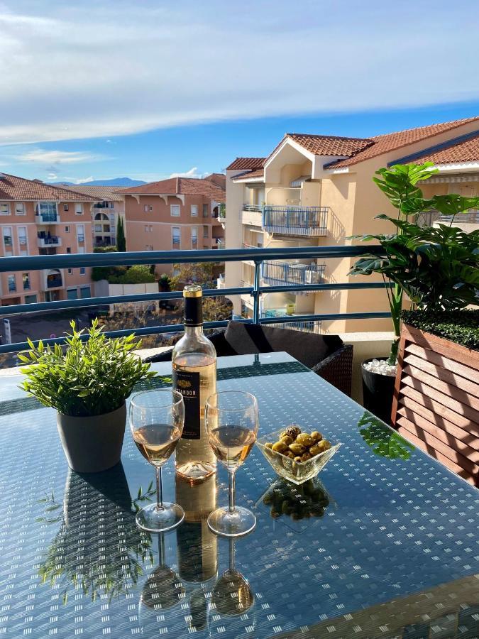 PORT-FREJUS, appartement 2 pièces, terrasse, climatisation Extérieur photo
